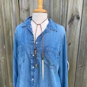 Tie it up necklace! Handmade